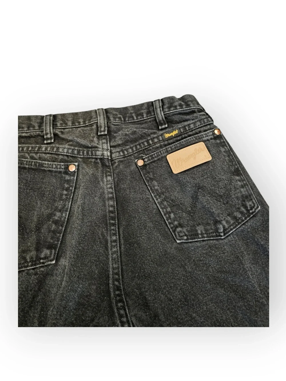 Wrangler 13MWZWK Cowboy Cut Original Fit Black Jeans 31x38 Long Inseam Western
